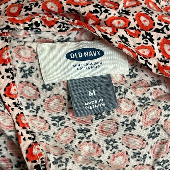 OLD Navy Red Floral Dress - Picture 3 of 3